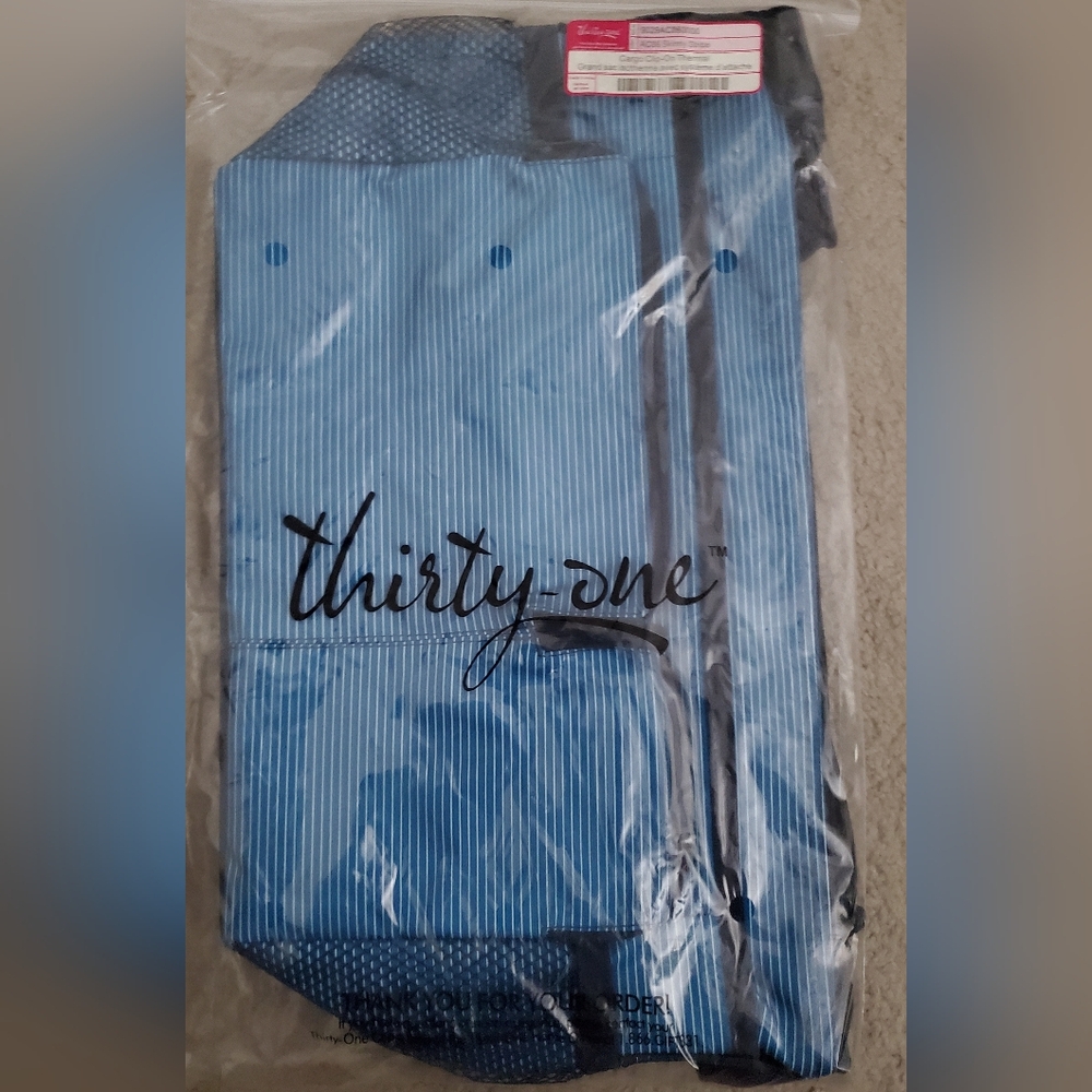 Thirty-One Cargo Clip-on Thermal Skinny Stripe New